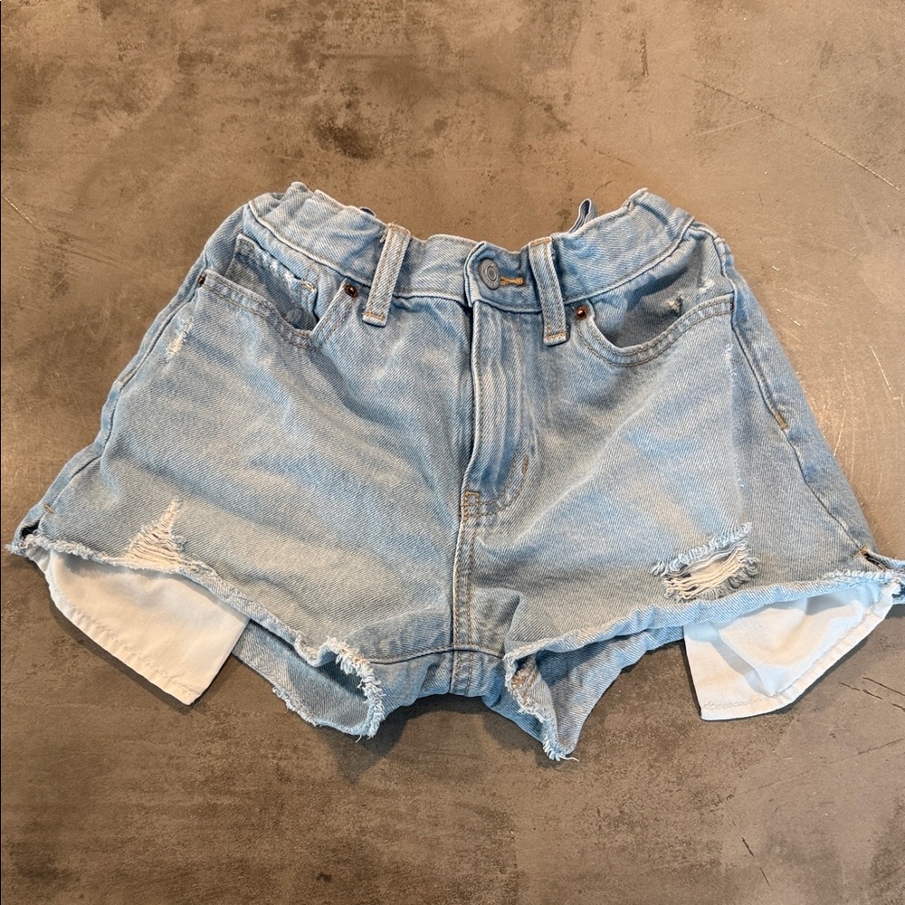 Old Navy Light Blue Kids Denim Shorts